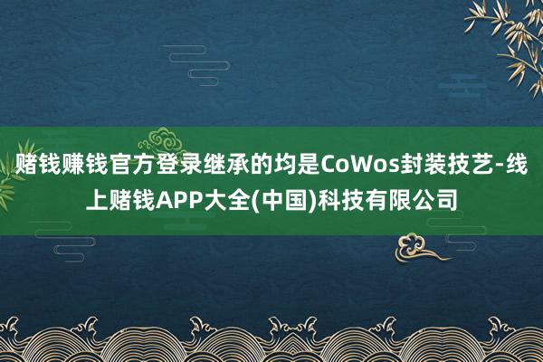 赌钱赚钱官方登录继承的均是CoWos封装技艺-线上赌钱APP大全(中国)科技有限公司